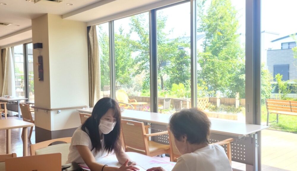 スマホ教室@有料老人ホーム