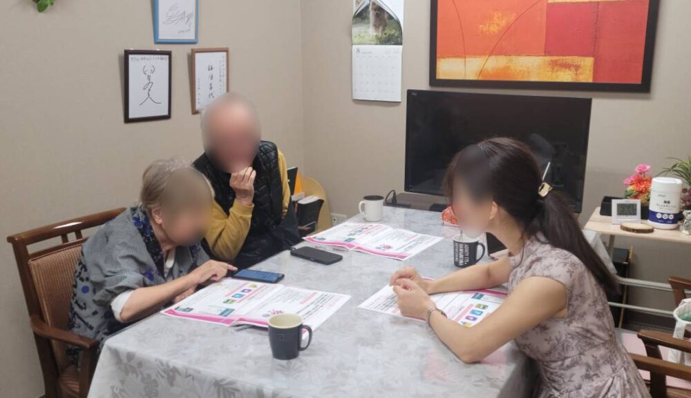 スマホ教室＠有料老人ホーム